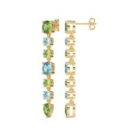 Dangling Multi-Shape Fashion Earrings
