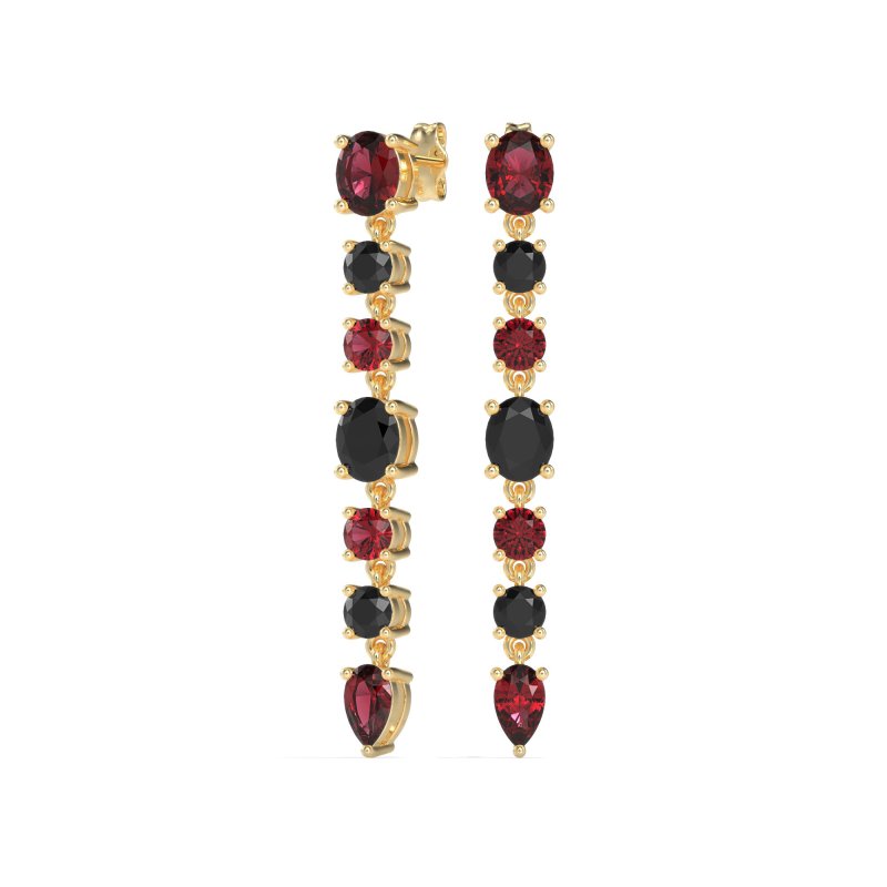 Dangling Multi-Shape Fashion Earrings