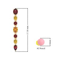 Dangling Multi-Shape Fashion Earrings