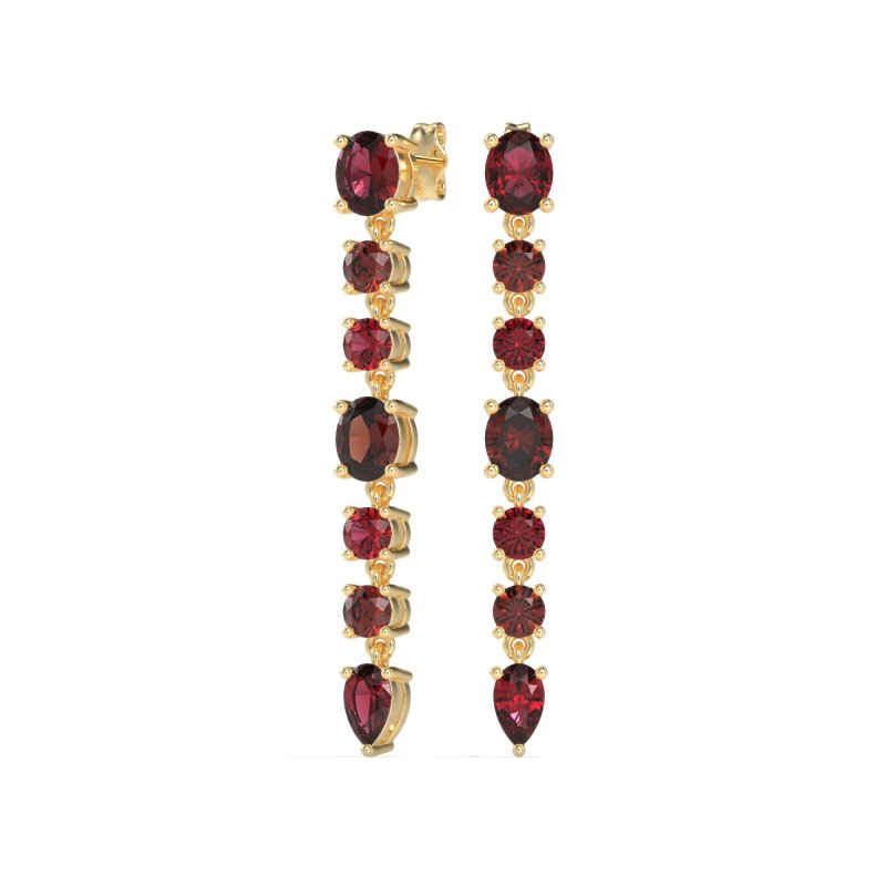 Dangling Multi-Shape Fashion Earrings
