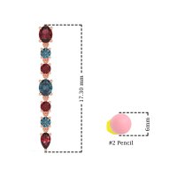 Dangling Multi-Shape Fashion Earrings