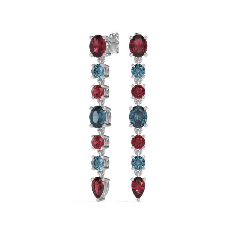 Dangling Multi-Shape Fashion Earrings