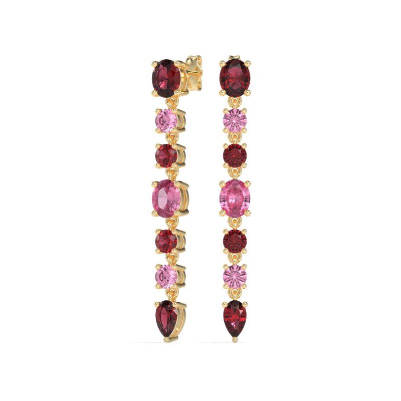 Dangling Multi-Shape Fashion Earrings