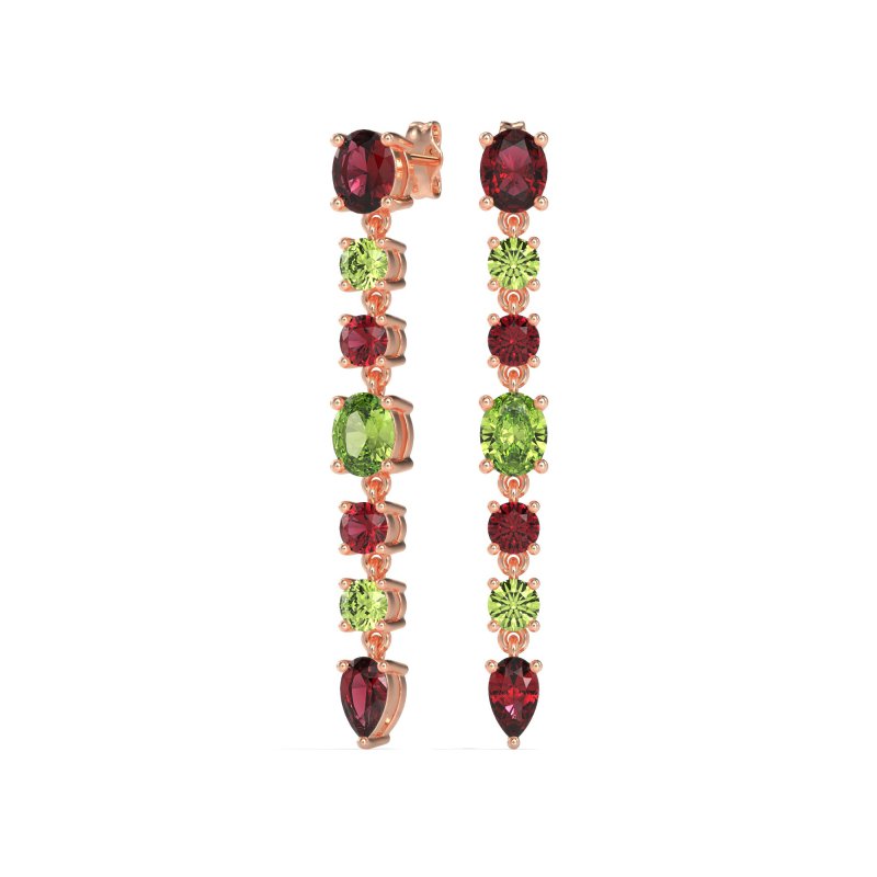Dangling Multi-Shape Fashion Earrings
