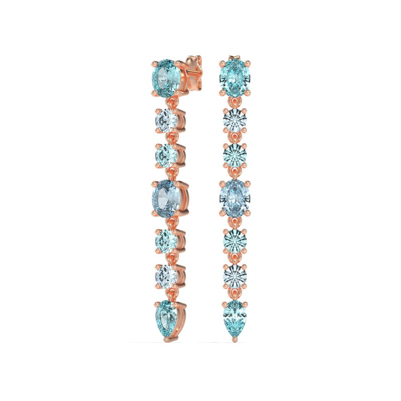 Dangling Multi-Shape Fashion Earrings