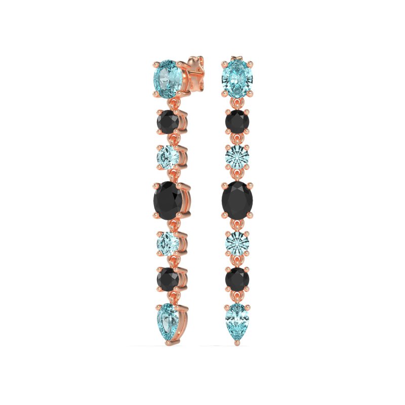 Dangling Multi-Shape Fashion Earrings