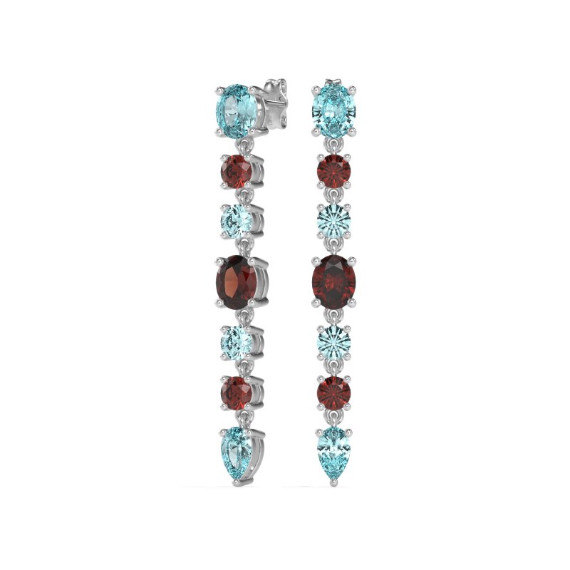 Dangling Multi-Shape Fashion Earrings