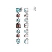 Dangling Multi-Shape Fashion Earrings