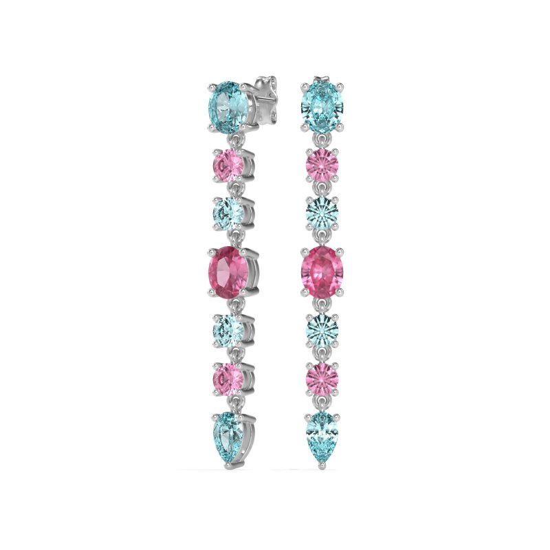 Dangling Multi-Shape Fashion Earrings