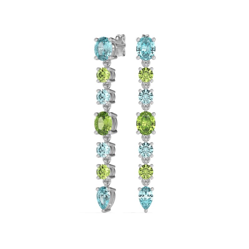 Dangling Multi-Shape Fashion Earrings