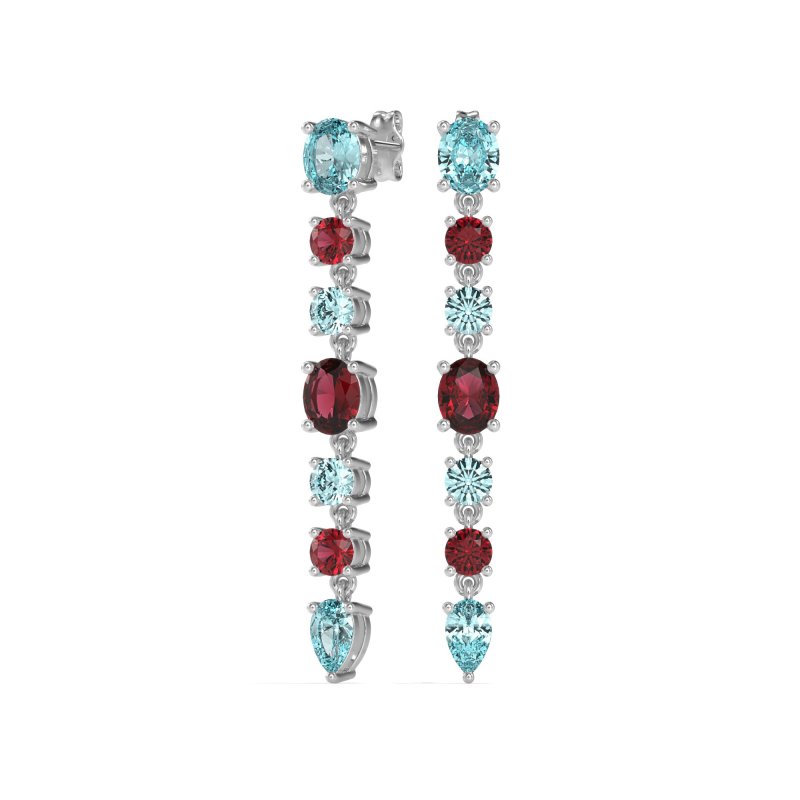 Dangling Multi-Shape Fashion Earrings