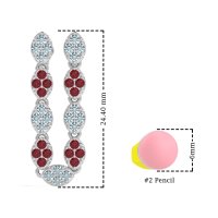 U-Shape Dangling Multiple Ear Hole Earrings