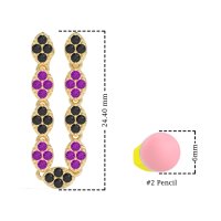 U-Shape Dangling Multiple Ear Hole Earrings