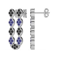 U-Shape Dangling Multiple Ear Hole Earrings
