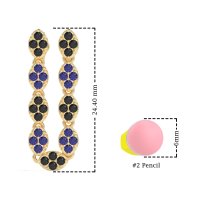 U-Shape Dangling Multiple Ear Hole Earrings