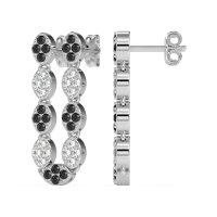 U-Shape Dangling Multiple Ear Hole Earrings