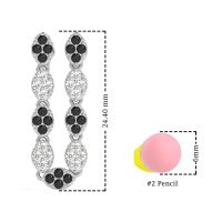 U-Shape Dangling Multiple Ear Hole Earrings