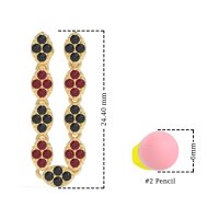 U-Shape Dangling Multiple Ear Hole Earrings