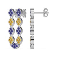 U-Shape Dangling Multiple Ear Hole Earrings