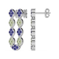 U-Shape Dangling Multiple Ear Hole Earrings