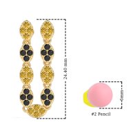 U-Shape Dangling Multiple Ear Hole Earrings
