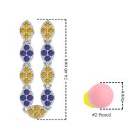 U-Shape Dangling Multiple Ear Hole Earrings