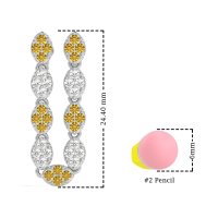 U-Shape Dangling Multiple Ear Hole Earrings