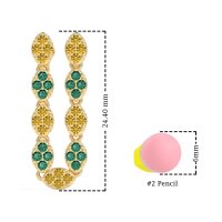 U-Shape Dangling Multiple Ear Hole Earrings