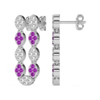 U-Shape Dangling Multiple Ear Hole Earrings