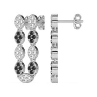 U-Shape Dangling Multiple Ear Hole Earrings