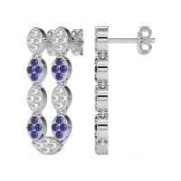 U-Shape Dangling Multiple Ear Hole Earrings