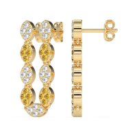 U-Shape Dangling Multiple Ear Hole Earrings