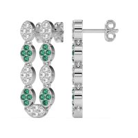 U-Shape Dangling Multiple Ear Hole Earrings