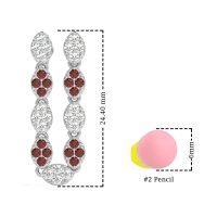 U-Shape Dangling Multiple Ear Hole Earrings