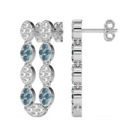 U-Shape Dangling Multiple Ear Hole Earrings