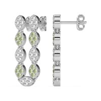 U-Shape Dangling Multiple Ear Hole Earrings