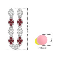 U-Shape Dangling Multiple Ear Hole Earrings