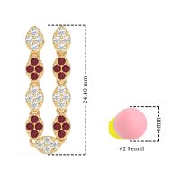 U-Shape Dangling Multiple Ear Hole Earrings