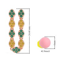 U-Shape Dangling Multiple Ear Hole Earrings