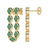 U-Shape Dangling Multiple Ear Hole Earrings