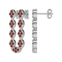 U-Shape Dangling Multiple Ear Hole Earrings