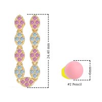 U-Shape Dangling Multiple Ear Hole Earrings