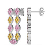 U-Shape Dangling Multiple Ear Hole Earrings