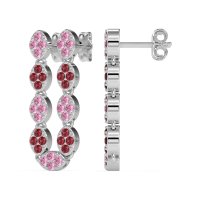 U-Shape Dangling Multiple Ear Hole Earrings
