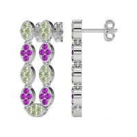 U-Shape Dangling Multiple Ear Hole Earrings