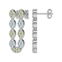 U-Shape Dangling Multiple Ear Hole Earrings