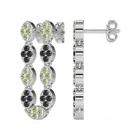 U-Shape Dangling Multiple Ear Hole Earrings