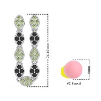 U-Shape Dangling Multiple Ear Hole Earrings