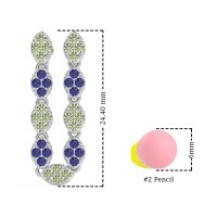 U-Shape Dangling Multiple Ear Hole Earrings
