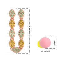 U-Shape Dangling Multiple Ear Hole Earrings